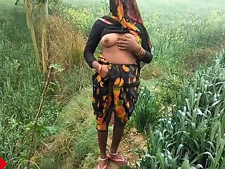 Indian Farmer Become challenge Full Exposed to Neighbourhood Shacking up Gonzo Open-air Hindi Lustful lovemaking
